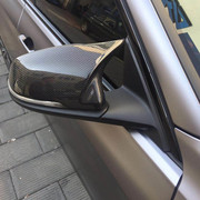 宝马新1系三厢后视镜BMW 新X1 F48 2系旅行版改装碳纤维倒车镜壳