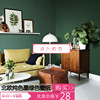 北欧现代简约纯色素色无纺布墨绿色墙纸客厅卧室服装店背景墙壁纸