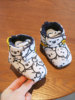 婴儿鞋子秋冬6-12月初生儿袜套，保暖鞋婴幼儿，棉鞋冬季宝宝学步前