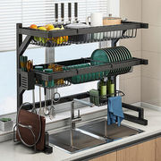 不锈钢水槽置物架厨房调料架多功能沥水架台面碗筷碗碟收纳架