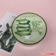 韩国naturerepublic自然乐园，芦荟胶芦荟面膜300ml