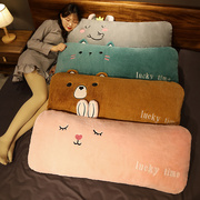 可爱兔子毛绒玩具女孩床上睡觉抱枕长条枕，公仔布娃娃大号玩偶靠垫