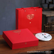 中秋普洱茶包装盒茶饼，盒357g高档通用茶叶盒子空礼盒
