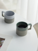 日本进口ANGLE陶瓷马克杯美浓烧复古简约水杯茶杯咖啡杯手工制
