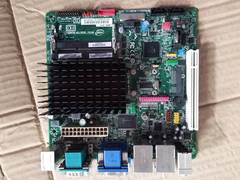 英特尔主板D2500CC ITX板型DVI+VGA输出工控主板 双网卡工业主板