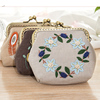 刺绣diy手工制作口金包材料包自绣欧式立体收纳零钱包，创意布艺包