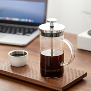 BL咖啡茶法压壶双层玻璃杯泡茶壶办公冲茶分离杯家用冲茶器飘逸杯