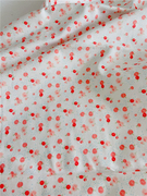 孤品私藏娃衣布日本订单针织棉，布料柔和玫瑰娃，衣宝宝布面料(布面料)