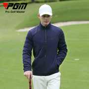 PGM 高尔夫服装男士棉服外套春季长袖上衣服装男装衣服夹棉球衣