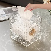 卷纸盒家用创意客厅高档轻奢桌面餐巾纸抽纸盒卫生间卷筒纸巾盒