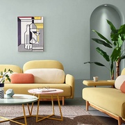 莫兰迪北欧风格色脏粉色墙纸卧室客厅现代简约纯色无纺布素色壁纸
