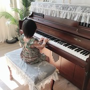 韩国系列梦幻婚纱蕾丝纱质白色，钢琴罩钢琴套钢琴凳子系列量身定制