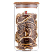 一屋窑玻璃储物罐茶叶罐玻璃密封罐，可储存花草，茶豆类670mlfh