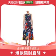 香港直邮潮奢 Ralph Lauren 女士圆领撞色连衣裙
