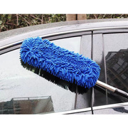 汽车清洁刷子除尘掸子车用软毛长柄，伸缩擦车车，内玻璃拖把车载洗车