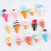 树脂冰淇淋甜筒diy手机壳材料奶油胶材料包手工奶油制作自制配件