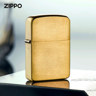 ZIPPO防风煤油打火机美版原版在册黄铜1941复刻机礼盒
