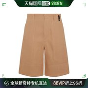香港直邮Fendi 芬迪 男士 驼色短裤 FB0968AR96