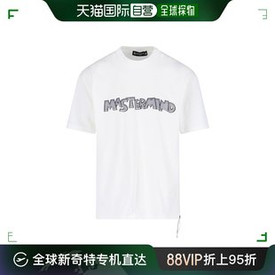 香港直邮Mastermind JAPAN 男士 圆领短袖T恤 MJ24E12TS126008
