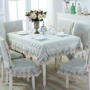 简约布艺桌布台布茶几布家用(布，家用)棉麻，小清新餐桌布椅子套椅垫套装罩