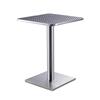 不锈钢咖啡桌铝桌户外桌子，折叠桌铝合金桌子洽谈桌，圆桌展会圆桌椅