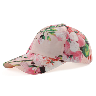 超薄速干棒球帽夏季女士，花朵甜美户外清凉遮阳百搭防晒鸭舌帽