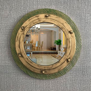 欧式地中海风格艺术装饰镜壁挂镜厕所卫生间镜子洗手台盆镜浴室镜