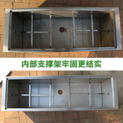 100l120l150l厕所不锈钢冲水箱沟槽式公厕自动冲水箱大容量冲水箱