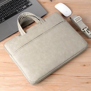 圣利威苹果华为戴尔联想笔记本电脑包男15.6寸防水公文包女手提包