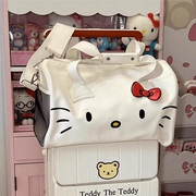 hellokitty网红旅行包女生，行李包拉杆箱，手提轻便大容量2024年