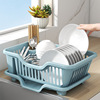 沥水碗架厨房放碗架碗碟沥水，架塑料放碗置物架单层置碗架加大碗柜