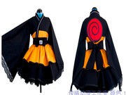 火影忍者疾风传漩涡鸣人，洛丽塔和服风，连衣裙动漫cosplay女装