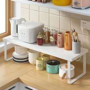 厨房置物架台面橱柜隔板，分层架柜内调料，收纳神器锅碗架桌面架子