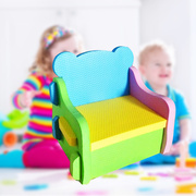 eva宝宝桌椅幼儿游戏套装，组合板凳防磕碰玩耍卡通儿童椅