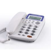 中诺c168座式电话机，家用办公室有线固定座机单机，来电显示免电池