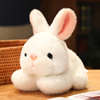 可爱小白兔公仔趴趴兔毛绒玩具，仿真兔子玩偶小女孩布娃娃抱枕儿童