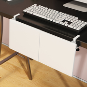 桌面延伸置物板台面桌边延长折叠搁板置物架，加宽工位空间利用神器