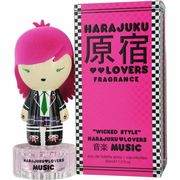 Harajuku Lovers原宿超酷Musi音乐娃娃试用体验试管Q版小样香水