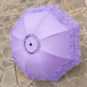 雨伞女士公主洋伞晴雨两用加厚防晒太阳伞蕾丝花边新娘婚伞遮阳伞