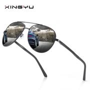 铝镁男士偏光太阳眼镜，大框镜司机，镜驾驶镜蛤蟆镜xy033