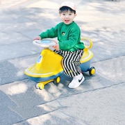 babygo扭扭车儿童，溜溜车大人可坐万向轮防侧翻，1岁宝宝玩具摇摆车