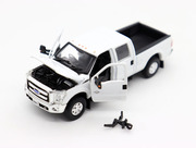 外贸1/64合金2016 Ford 福特F-250皮卡运输车模型摆件仿真可开门