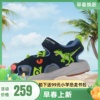 迪乐龙恐龙凉鞋2024夏季儿童软底亮灯轻便小男童沙滩鞋宝宝鞋