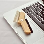 德国Redecker键盘清理刷笔记本电脑清洁扫灰刷随身便携软毛折叠刷