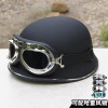 3C认证哈雷头盔男电动摩托车夏季德式复古个性瓢盔大兵盔女安全帽