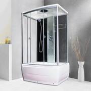 。整体淋浴房一体式家用干湿分离隔断沐，浴房卫生间钢化玻璃洗澡间