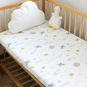 纯棉卡通针织婴儿床床品全棉宝宝床单床笠定制幼儿园儿童床品