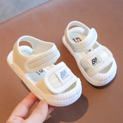 男童凉鞋儿童1-3岁小孩凉鞋，6到12个月婴幼儿，学步鞋女童软底宝宝鞋