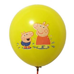婴儿气球绑手绑腿飘空摆摊可以飞的轻汽球，儿童彩色卡通超大防爆