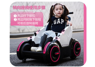 儿童电动车可坐人儿童车手推溜娃车室内瓦力车男女宝宝玩具车